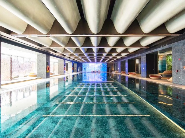 黄浦网站建设西安W酒店泳池
